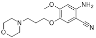 2-Amino-4-Methoxy-5-(3-Morpholinopropoxy)benzonitrile